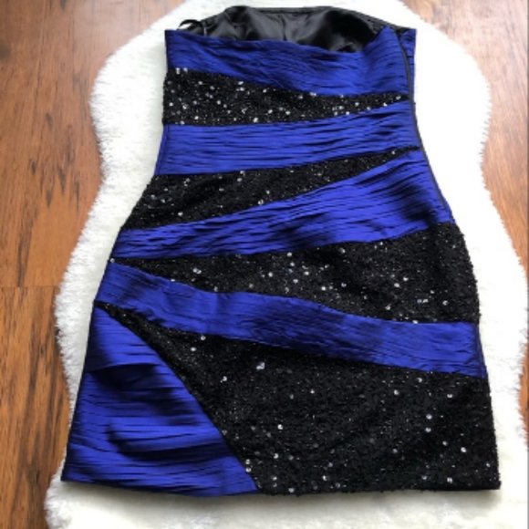 Alexia Admor Bandage Tube Dress in Violet XS - Picture 7 of 8